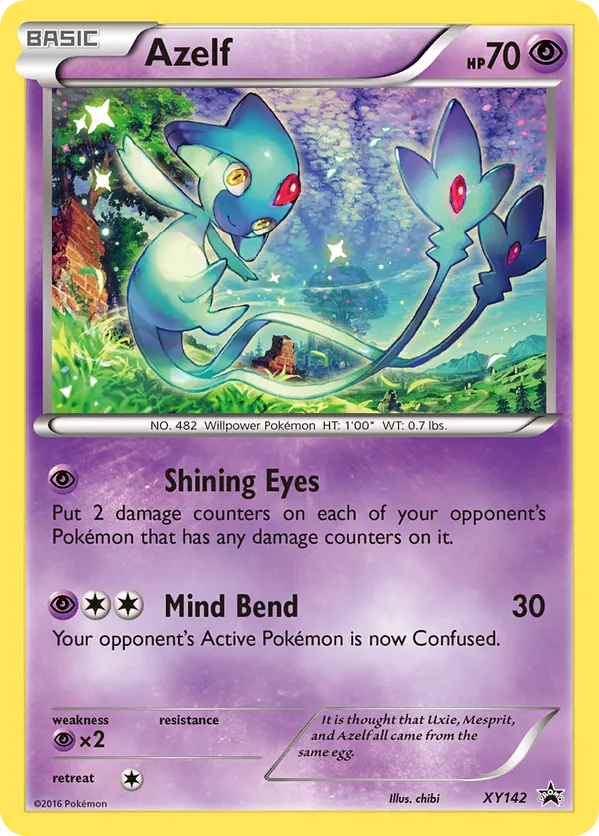 Azelf - XY Black Star Promos #XY142