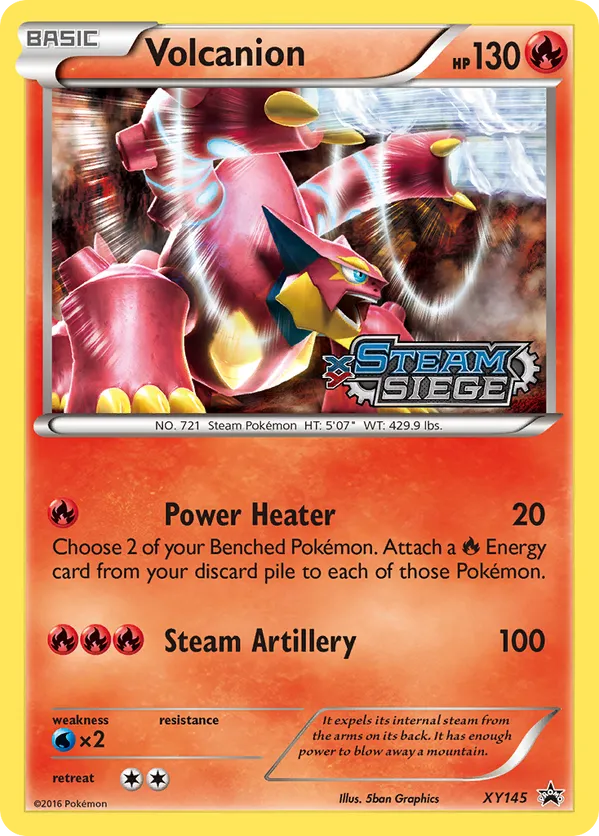 Volcanion - XY Black Star Promos #XY145