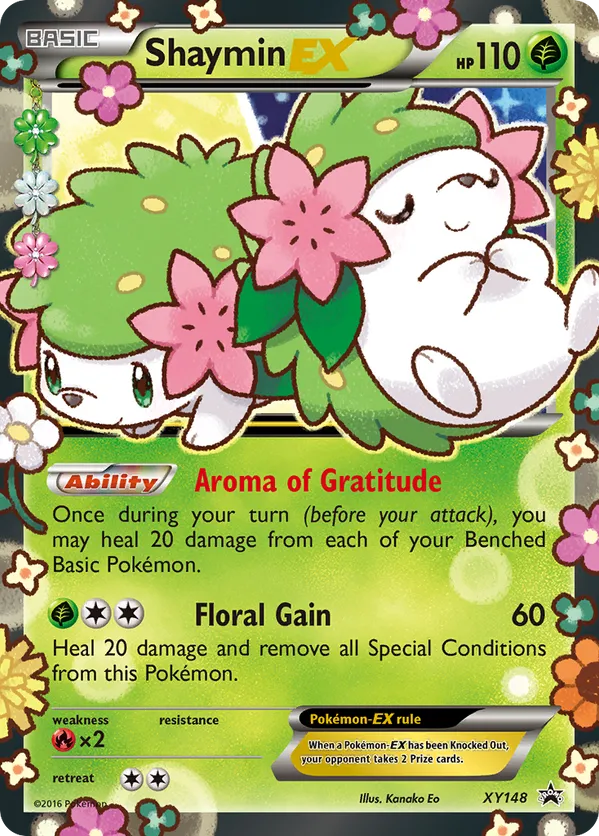 Shaymin-EX - XY Black Star Promos #XY148