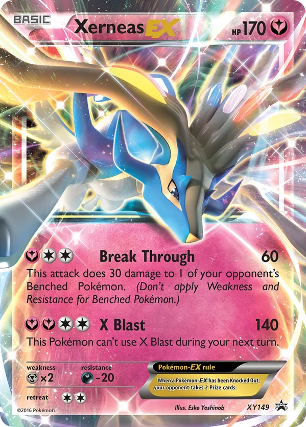 Xerneas-EX - XY Black Star Promos #XY149