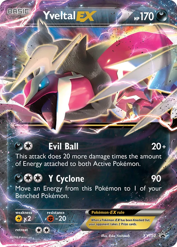 Yveltal-EX - XY Black Star Promos #XY150
