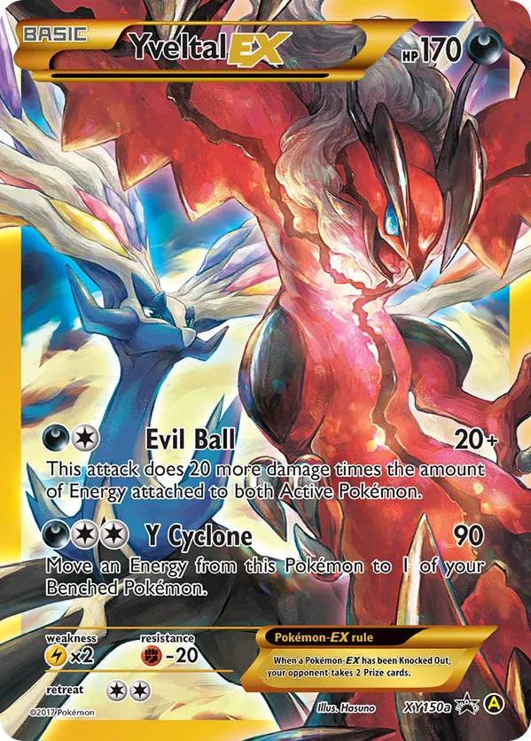 Yveltal-EX - XY Black Star Promos #XY150a