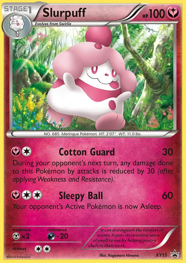 Slurpuff - XY Black Star Promos #XY15