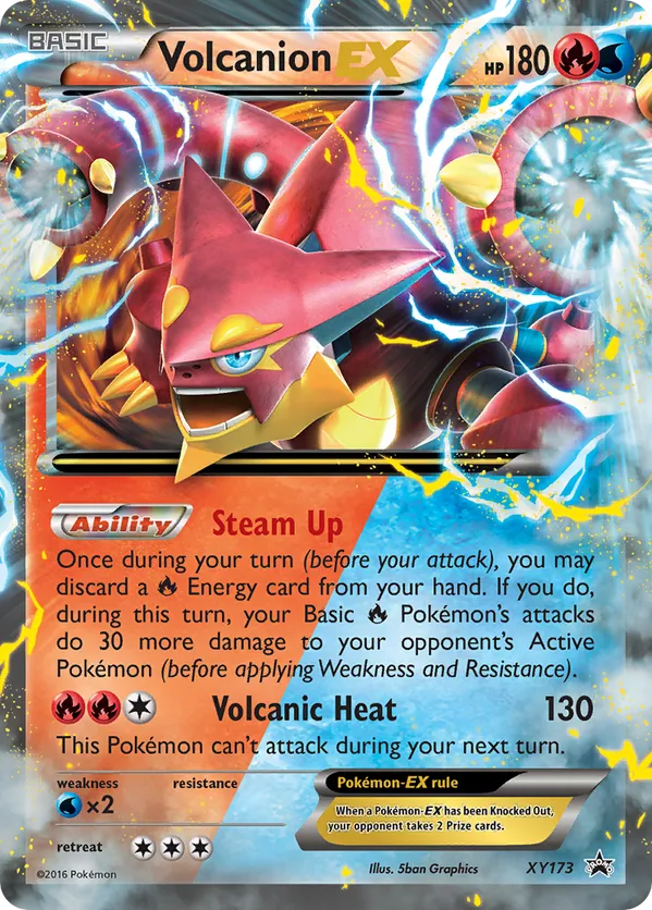 Volcanion-EX - XY Black Star Promos #XY173