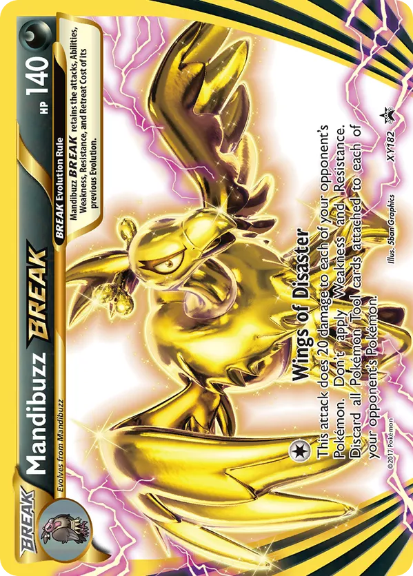 Mandibuzz BREAK - XY Black Star Promos #XY182