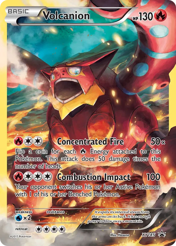 Volcanion - XY Black Star Promos #XY185