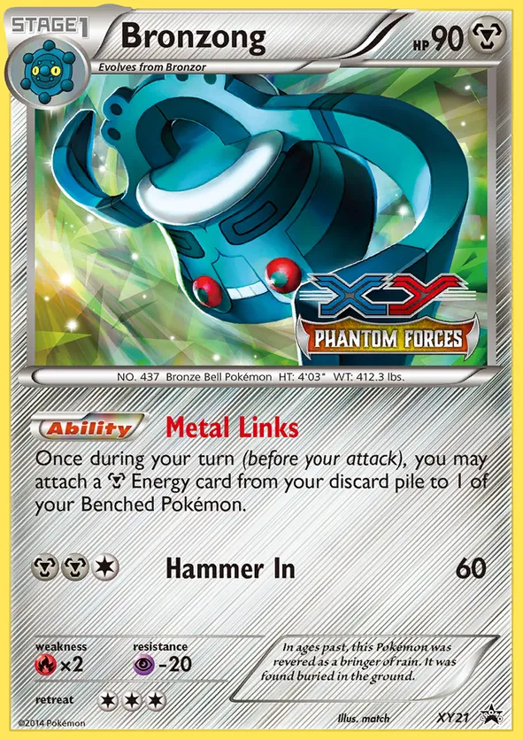 Bronzong - XY Black Star Promos #XY21