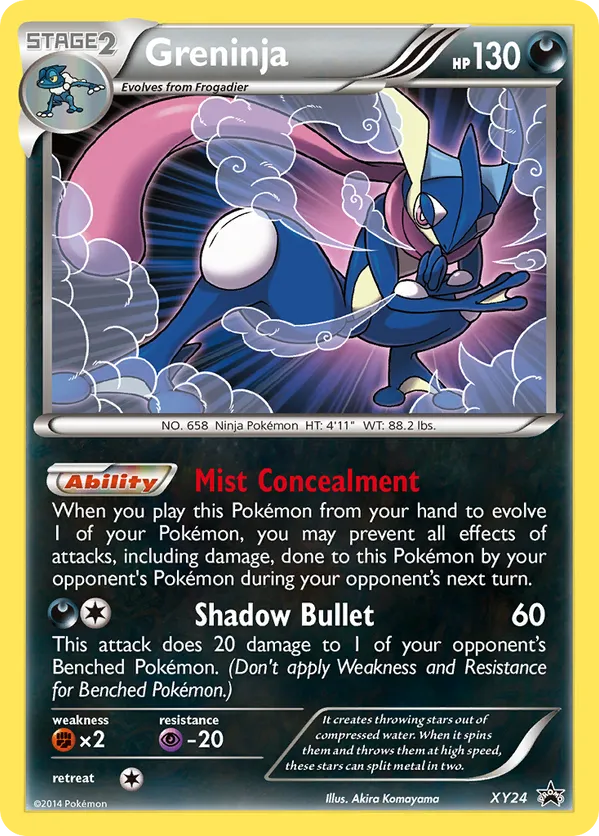 Greninja - XY Black Star Promos #XY24