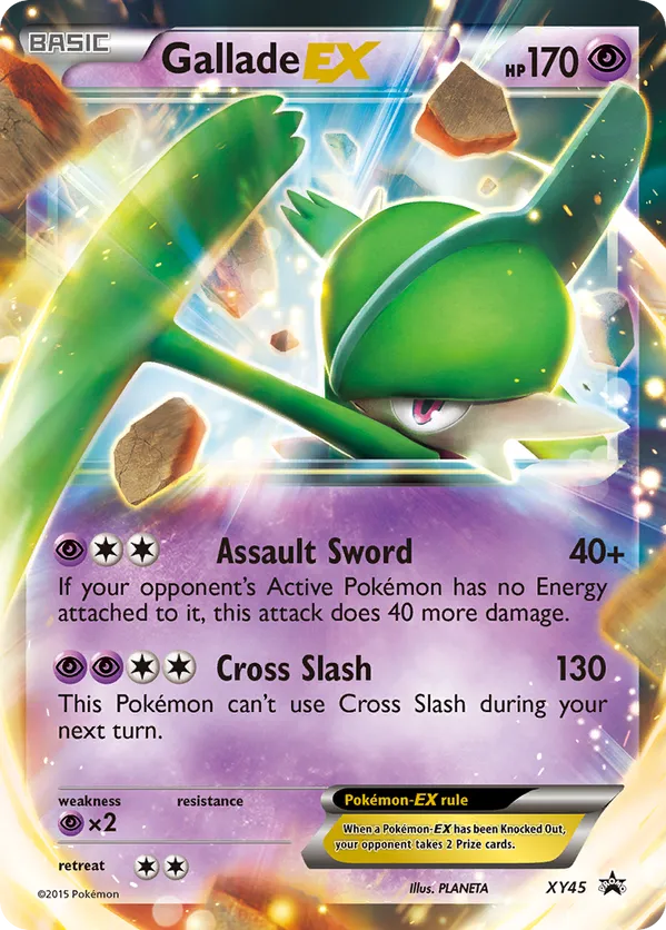 Gallade-EX - XY Black Star Promos #XY45