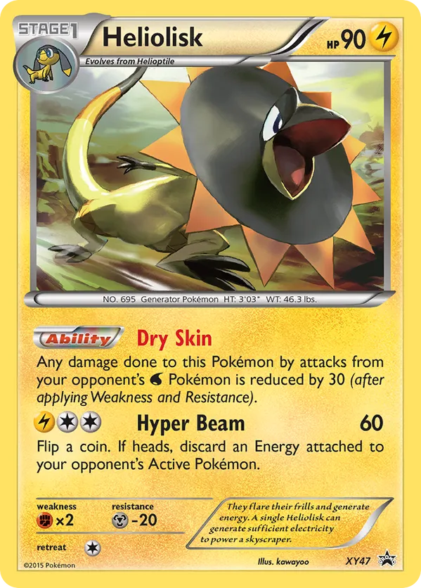 Heliolisk - XY Black Star Promos #XY47
