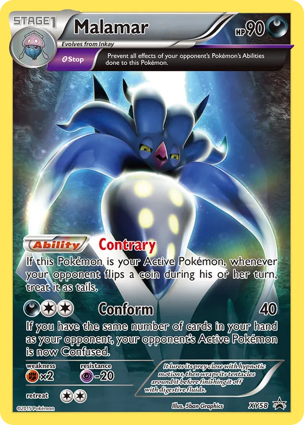 Malamar - XY Black Star Promos #XY58