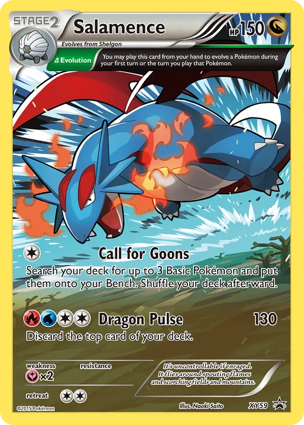 Salamence - XY Black Star Promos #XY59