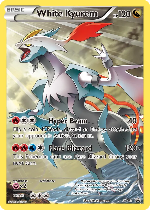 White Kyurem - XY Black Star Promos #XY81