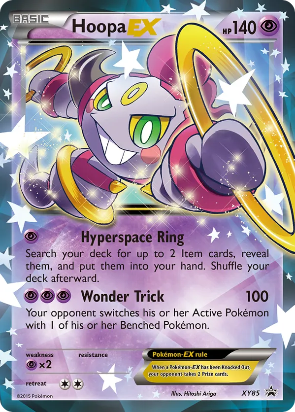 Hoopa-EX - XY Black Star Promos #XY85