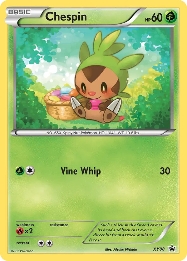 Chespin - XY Black Star Promos #XY88