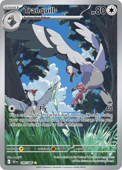 Tranquill - Black Bolt 149 Pokemon TCG Card