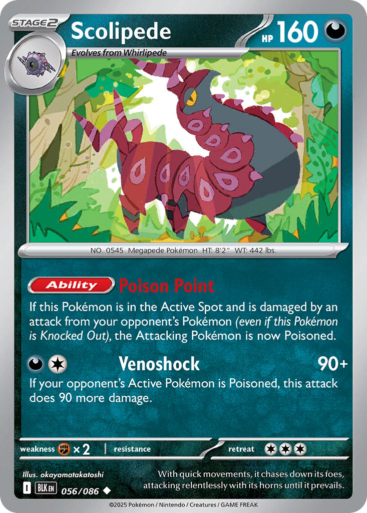 Scolipede - Black Bolt #56