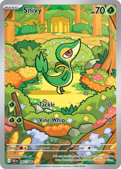 Snivy - Black Bolt 87 Pokemon TCG Card