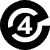 Split Earth symbol
