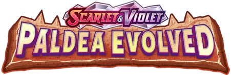 Paldea Evolved Pokemon TCG Set Logo