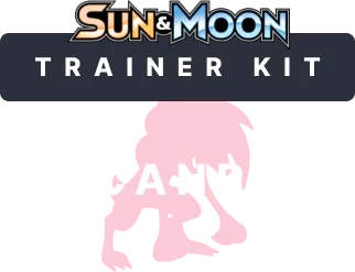 Sun & Moon Trainer Kit Lycanroc Pokemon TCG Set Logo