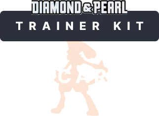 DP Trainer Kit Lucario Pokemon TCG Set Logo