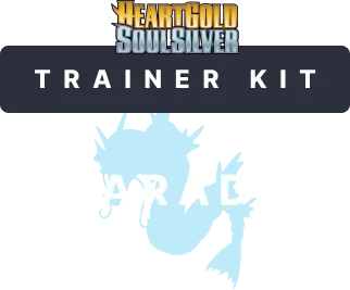 HGSS Trainer Kit Gyarados Pokemon TCG Set Logo