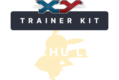 XY Trainer Kit Pikachu Libre Pokemon TCG Set Logo